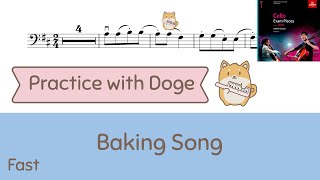 Baking Song ABRSM 2024 Cello grade 1 C1 [upl. by Thursby]