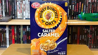 Tasting the NEW Honey Bunches of Oats Salted Caramel [upl. by Sybyl]