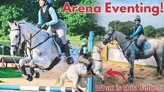 ARENA EVENTING AT HICKSTEAD  OUR TRAINING RUN BEFORE CHAMPS [upl. by Alyos]