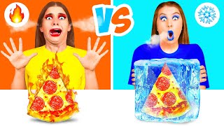 Défi Alimentaire Chaud vs Froid  Moments Marrants par Challenge Fun [upl. by Rodgers]