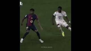 Lamine yamal vs Bayern Munich fcbarcelona bayernmunich championsleague [upl. by Perloff826]