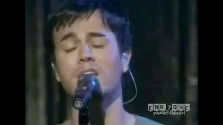 Enrique Iglesias  Somebodys me LIVE [upl. by Noami]