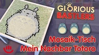 MosaikTisch Mein Nachbar Totoro  Glorious Bastlers Lets Craft [upl. by Niliram]