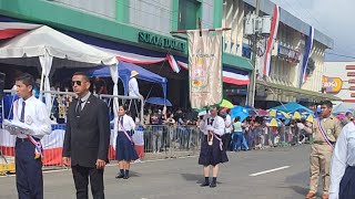 IssaampPanama Mes de la Patria Desfile Santiago de Veraguas Viva Panamá [upl. by Lazaruk]