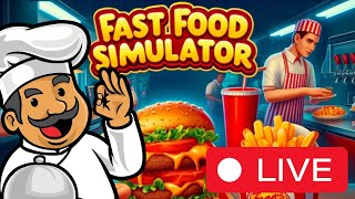 NonStop Orders and Kitchen Chaos in Fast Food Simulator [upl. by Phionna167]