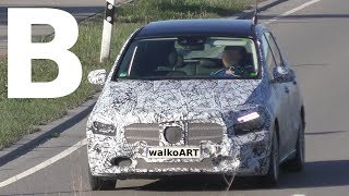 Mercedes Erlkönig BKlasse auf der Straße W247 2019 BClass prototype on the road 4K SPY VIDEO [upl. by Irac102]