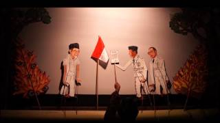 Detik detik Proklamasi By Wayang Republik jogjakarta [upl. by Tema]