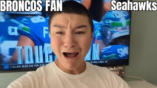 Broncos Fan Reacts to loss vs Seahawks NFL Week 1 [upl. by Leimaj653]