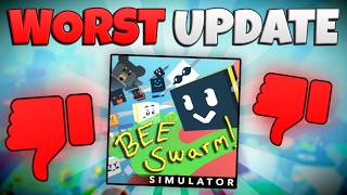 THIS Is The WORST Update In Bee Swarm Simulator [upl. by Massimo247]