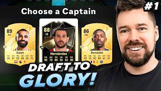 DRAFT TO GLORY EPISODE 1  FC25 ULTIMATE TEAM [upl. by Nunciata]