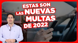 NUEVA LEY DE TRÁFICO 2022  Estas SON las NUEVAS MULTAS que te van a poder poner DESDE HOY [upl. by Aneral]