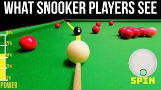 Snooker Aiming What To Look At On A 100 Break [upl. by Eirlav]