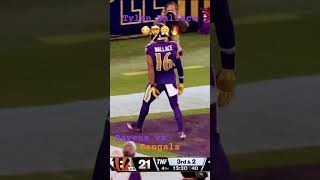 Tylan Wallace 84 Yard TD 😤🔥 nfl sports ravens baltimoreravens viralvideo [upl. by Eivod272]