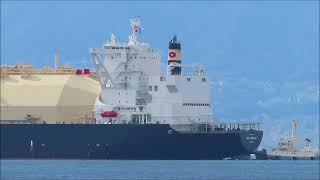 LNG JUROJIN LNGタンカーLiquefied Natural Gas Tanker [upl. by Yeorgi635]