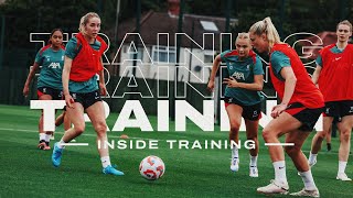 Inside Training New signing meets squad on first day of preseason  Liverpool FC Women [upl. by Lohman]