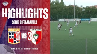 Calcio Serie CF  Woman Torres Femminile  Tharros 03 [upl. by Willin619]