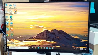 Samsung 24 inch IPS Full HD LED Monitor 75Hz unboxing  LF24T350FHMXUE [upl. by Flore397]