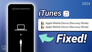 Apple Mobile Device Recovery Mode No Driver Found 3 Way to Fix  2024 Aug [upl. by Nysa]