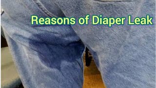 Diaper boy 5 year baby changing diaper video Why Diaper leak [upl. by Kir]