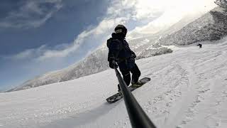 Snowboarding in Borovets ski resort 2023 [upl. by Heady]