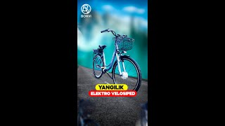 YANGILIK Elektro Velosiped yangi modeli Bonvi kompaniyasida Yangi bonvi velosiped [upl. by Porter752]