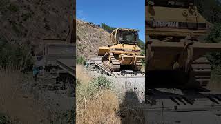 D5CAT Unloading work construction viralvideo [upl. by Clawson999]