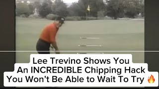 Lee Trevino Shows You This INCREDIBLE Chipping Hack [upl. by Zel365]