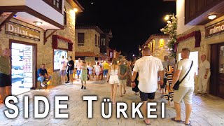 Side Turkey  🇹🇷 Beautiful Walking Tour of Side Old Town 2024 side turkey antique [upl. by Yemerej710]