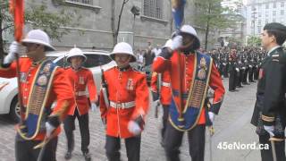 133e anniversaire de la fondation du Régiment de Maisonneuve [upl. by Navillus]