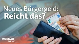 Bürgergeld statt Hartz IV ab Januar 2023 Ist das wirklich genug  WDR Aktuelle Stunde [upl. by Verina]