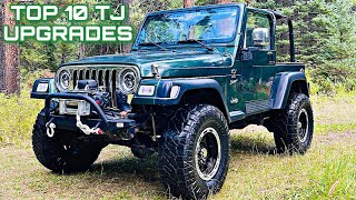 TOP 10 MODS TO UPGRADE THE LOOK OF YOUR JEEP TJ [upl. by Milli133]