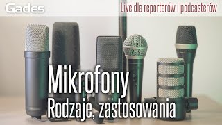 GadesLive 3  Mikrofony  rodzaje zastosowania [upl. by Sedda618]