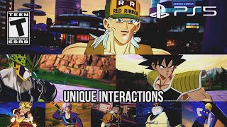 DRAGON BALL Sparking ZERO  Android 13 Unique Interactions  Bardock Goku  Cell etc [upl. by Beaulieu]