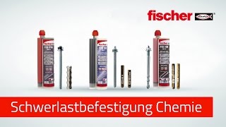 Chemische Dübel für Befestigungen in gerissenem Beton und wassergefüllten Bohrlöchern [upl. by Afira]