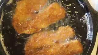 Extra crunchy fried tilapia recipe [upl. by Abbub]