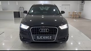 Audi Q3 14 TFSI LED REVCAM Black 2014  SJC690Z [upl. by Neeven]