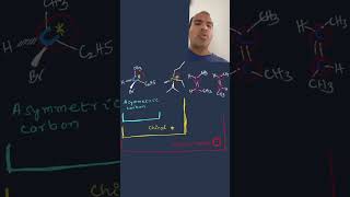 Simple trick to identify Asymmetric carbonchiral stereo centre in organic molecules neet jee ce [upl. by Ambrosi615]