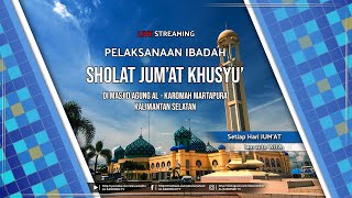 LIVE PELAKSANAAN IBADAH SHOLAT JUMAT  14 APRIL 2023 [upl. by King]