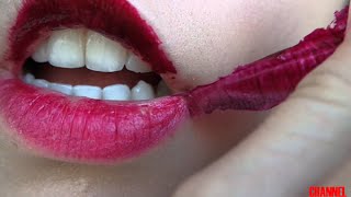 DIY Peel Off Lip Tattoo vs 24 hr Lip Tint Tattoo [upl. by Idalina]