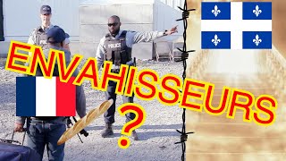 Ces Migrants sont en train dENVAHIR LE QUÉBEC je vais à leur Rencontre [upl. by Gader]