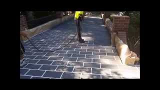 How To Concrete Resurface Sydney Driveway  Youtube video [upl. by Elwin448]