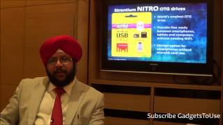 Interview With Strontium CEO Vivan Singh About OTG 3 0 Flash Drives High Speed Flash Drives an [upl. by Ahtar458]