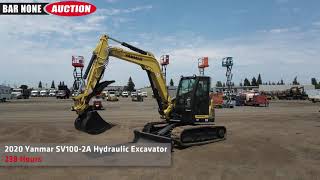 2020 Yanmar SV1002A Hydraulic Excavator [upl. by Purse124]