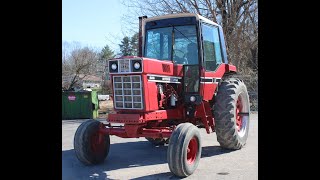 International 886 Tractor Online at Tays Realty amp Auction LLC [upl. by Aeduj]