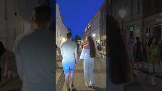 🌃🫅 Kraków summer night july Poland krakow polska nightlife holiday travel 2024 citywalk [upl. by Damara]