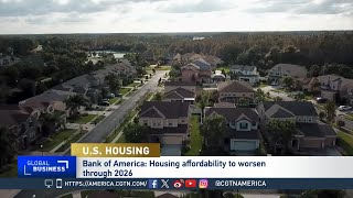 Global Business US Housing Crisis [upl. by Mehcanem174]