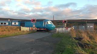 The blue HST at Battersby and Yarm [upl. by Zachar]