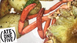 Josef Barbados Lobster Thermidor Ate One Five [upl. by Drahsar]