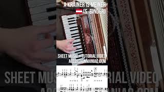 Sheet music A Krainer is meiner S Binder  Lechner Buam [upl. by Domel]