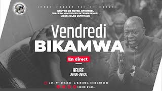 Direct  CULTE VENDREDI BIKAMWA 09 AOUT 2024 Avec 𝐄́𝐯 𝐂𝐥𝐚𝐮𝐝𝐞 𝐊𝐚𝐛𝐮𝐧𝐝𝐢 𝐖𝐚𝐥𝐞𝐬𝐚 [upl. by Sivi]